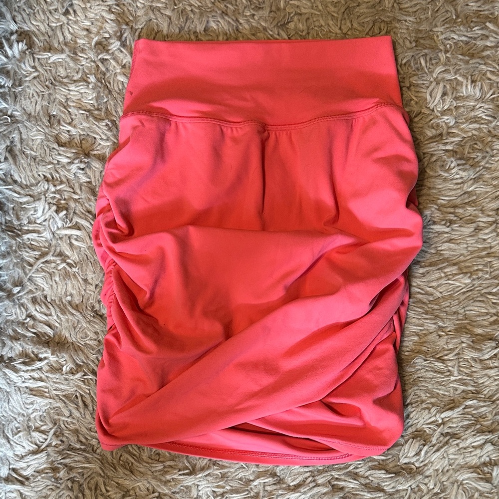 Athleta Women's Vibrant Pink Midi Skort
